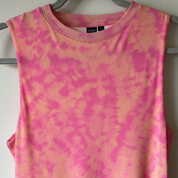 Pink tie die dress - Picture 2 of 10